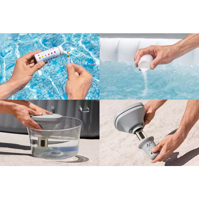 Хлоргенератор аккумуляторный "Hydrogenic Saltwater Chlorinator" для бассейнов до 1400л фото 6